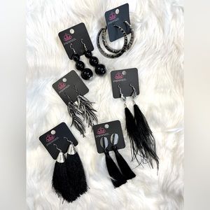 6 pair bulk lot earrings